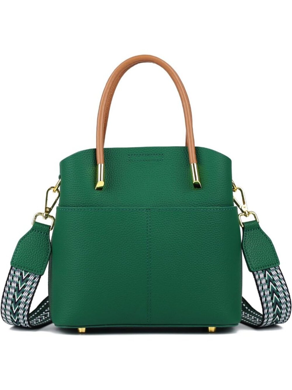 Stylish Genuine Leather Crossbody Bucket Handbag for Women - Chic & Versatile
